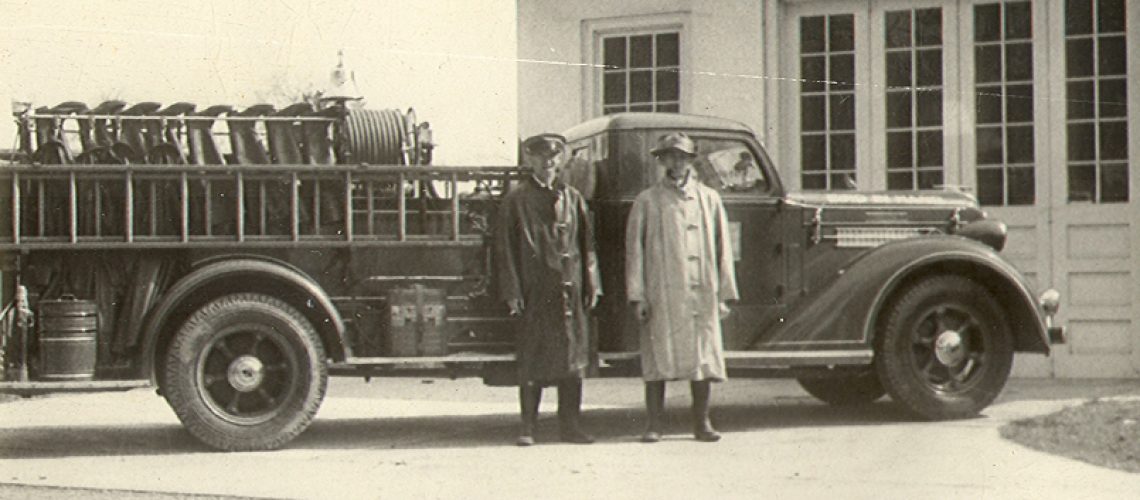 The Diamond T won several firemen’s competitions for Bird-in-Hand  while in use from 1936-1960.